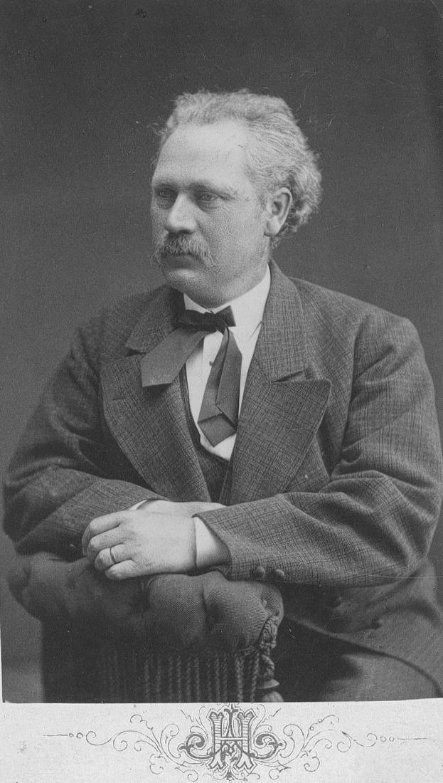 Ingenjör Christian Larsson, död 14 dec. 1888.