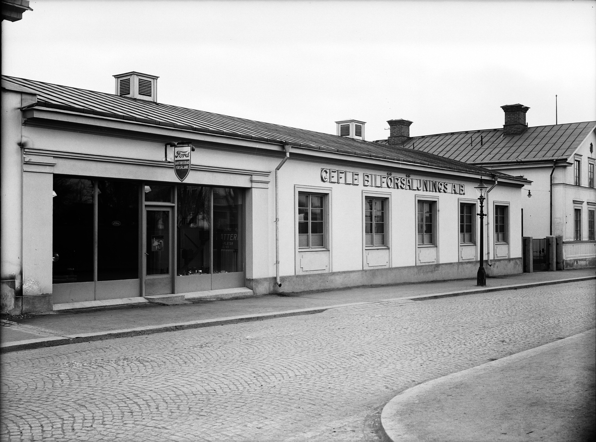Gefle Bilförsäljning AB, Södra Centralgatan 13, kvarteret Simpan.