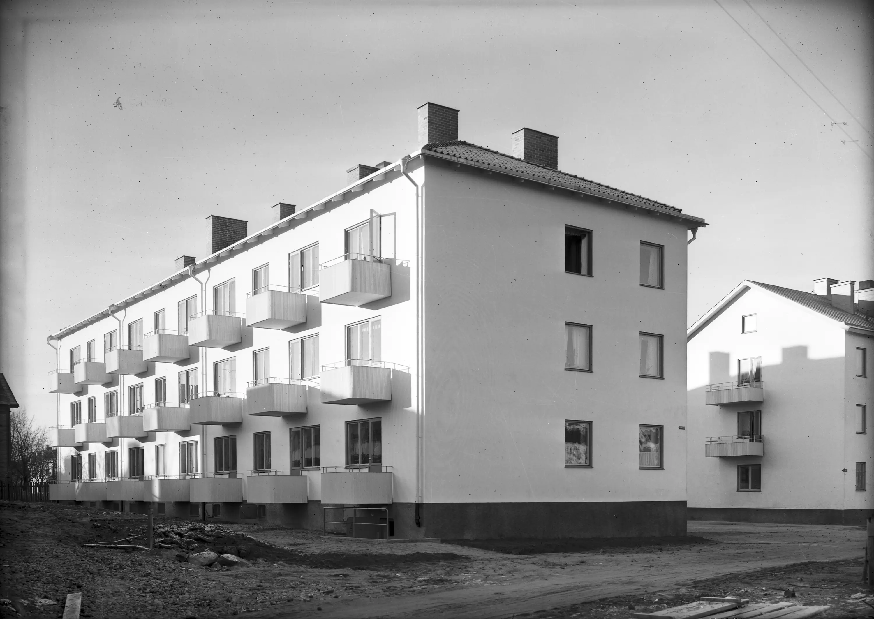 Kvarteret Memel. Esplanadgatan. - Länsmuseet Gävleborg / DigitaltMuseum