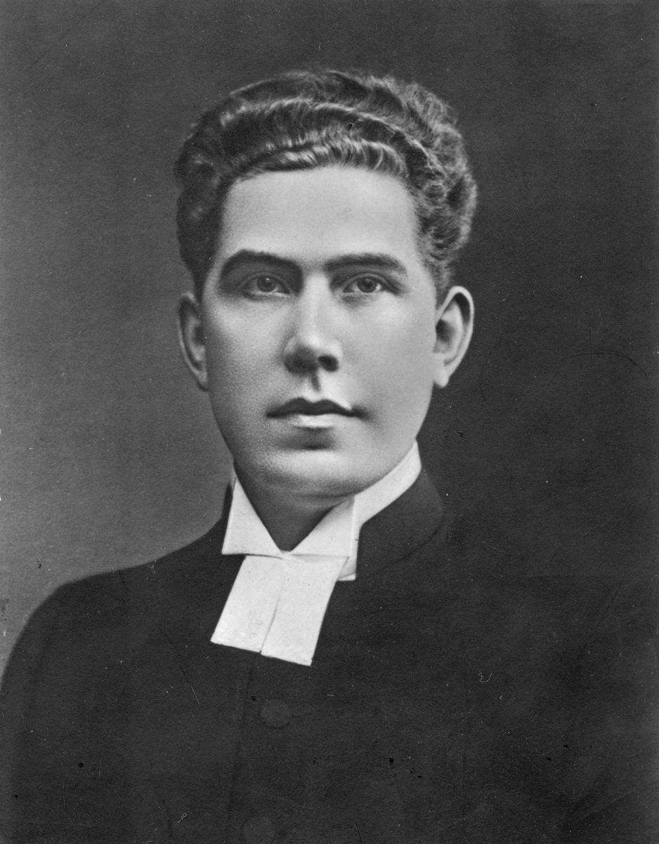 Axel Lutteman, komminister i Köping 1912-17. (Levde 1880-1920)