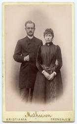 Johan Adolph Steen Swensen og hustru Margrethe Christine Dor