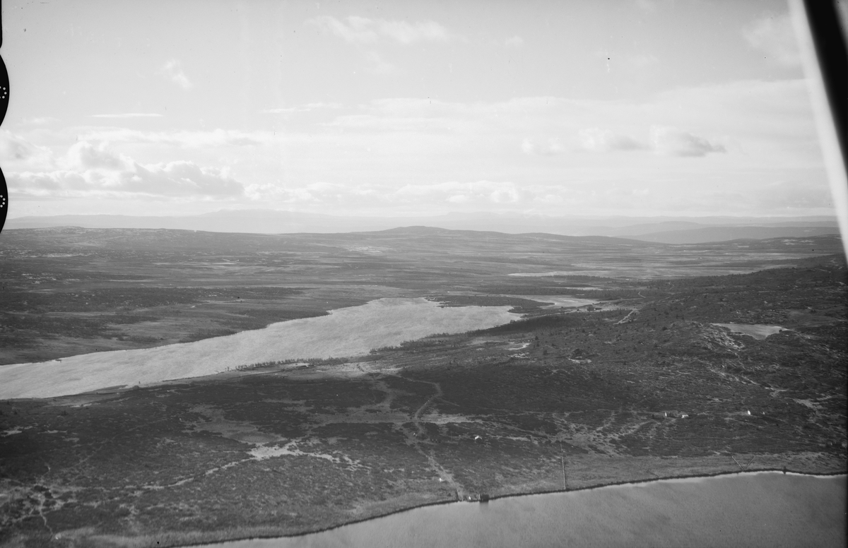 Djupen, Øyer, 1948, fjellandskap, vann