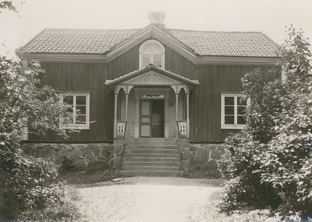 Sockenstuga i Kråksmåla 1928.