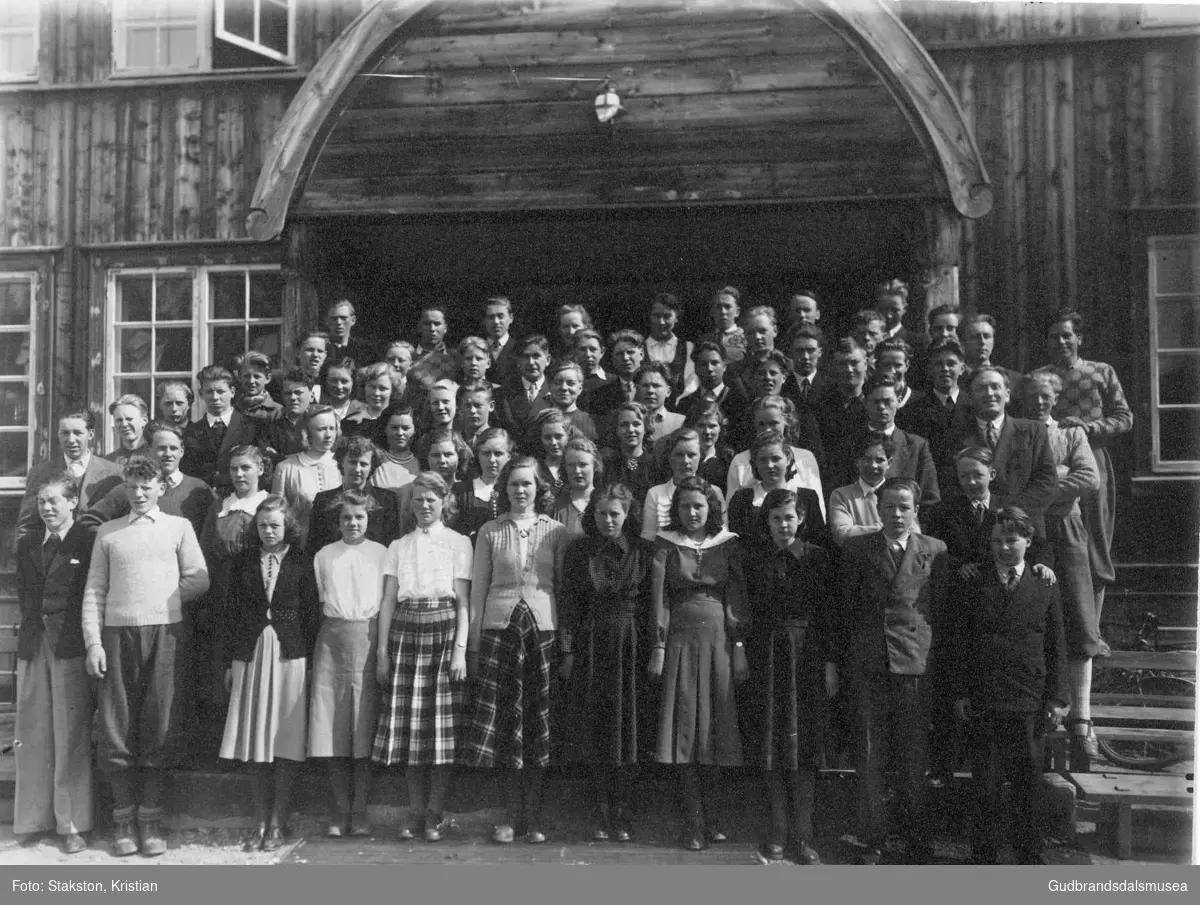 Framhaldsskulen i Lom 1949