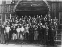 Framhaldsskulen i Lom 1949