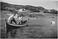 Laksnotfiske med færing, Stadsbygd