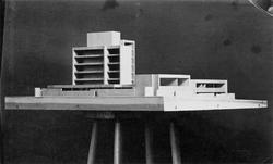 Utkast til Handelshøgskole i Gøteborg [Fotografi]