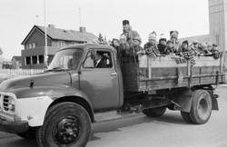 17.mai i Vadsø 1979. Fotografert av Ole Zahl Mölö. Lastebil 