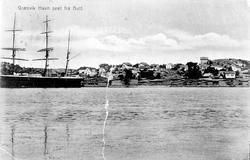 Græsvik Havn seet fra Hutt.