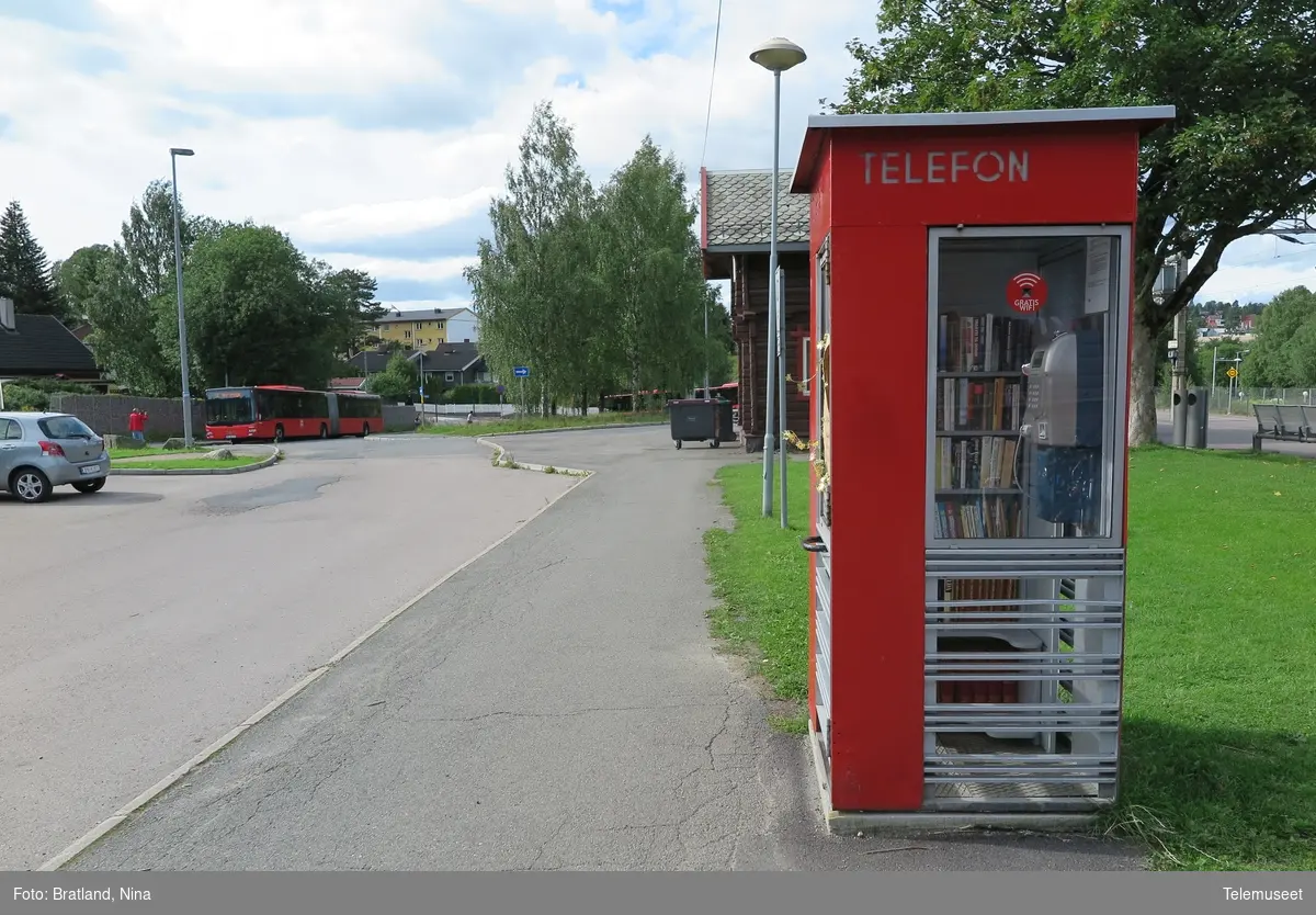 Kjelsåskiosken et prøverom ved Telemuseet på Kjelsås jernbanestasjon