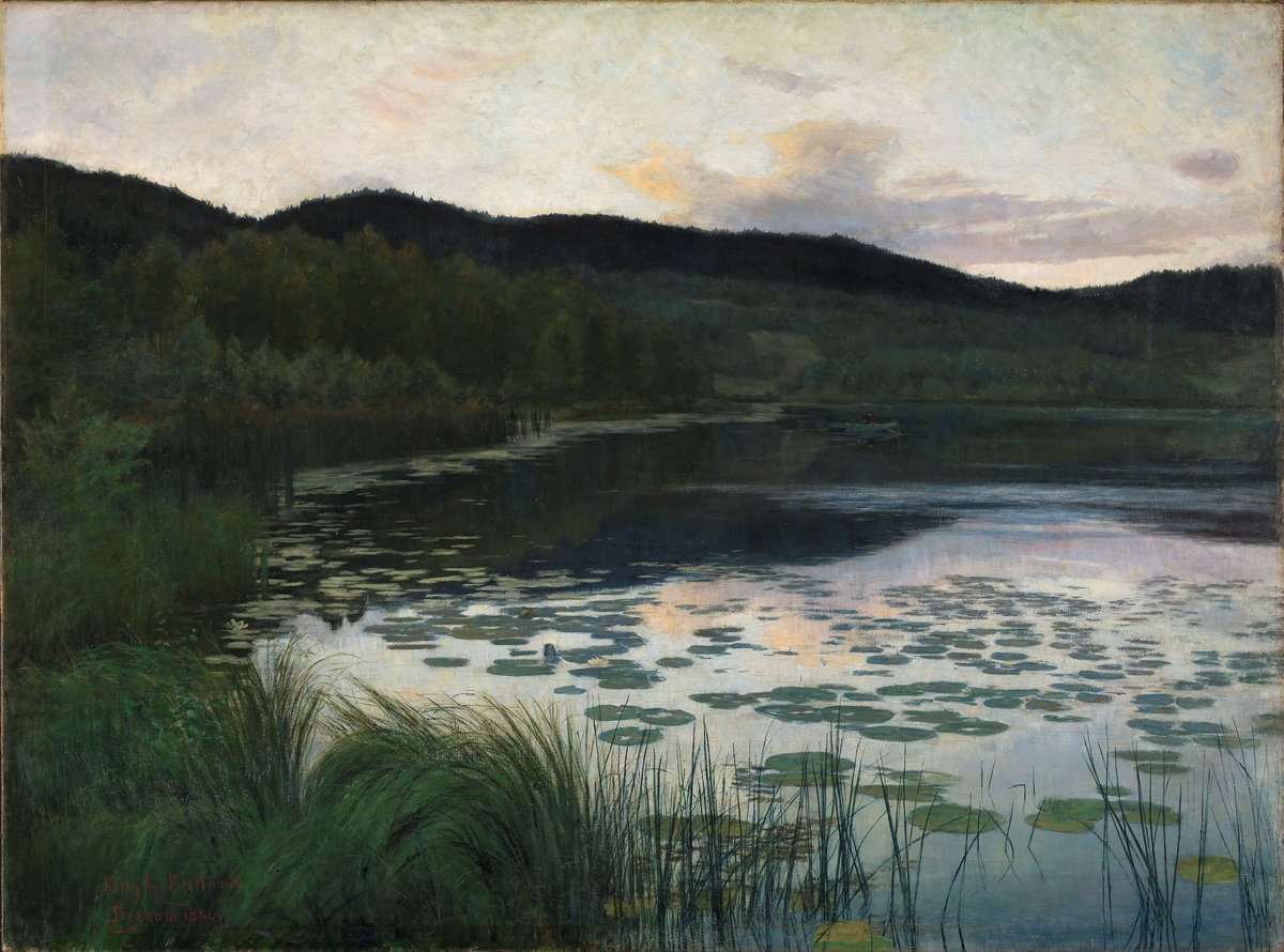 Sommernatt [Maleri]