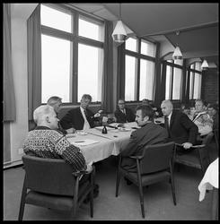 Jugoslavisk LO-delegasjon i Herøyahuset.