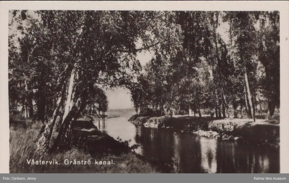 Gränsö kanal i Västervik.