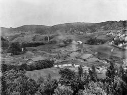 Utsikt mot Svendengen teglverk.