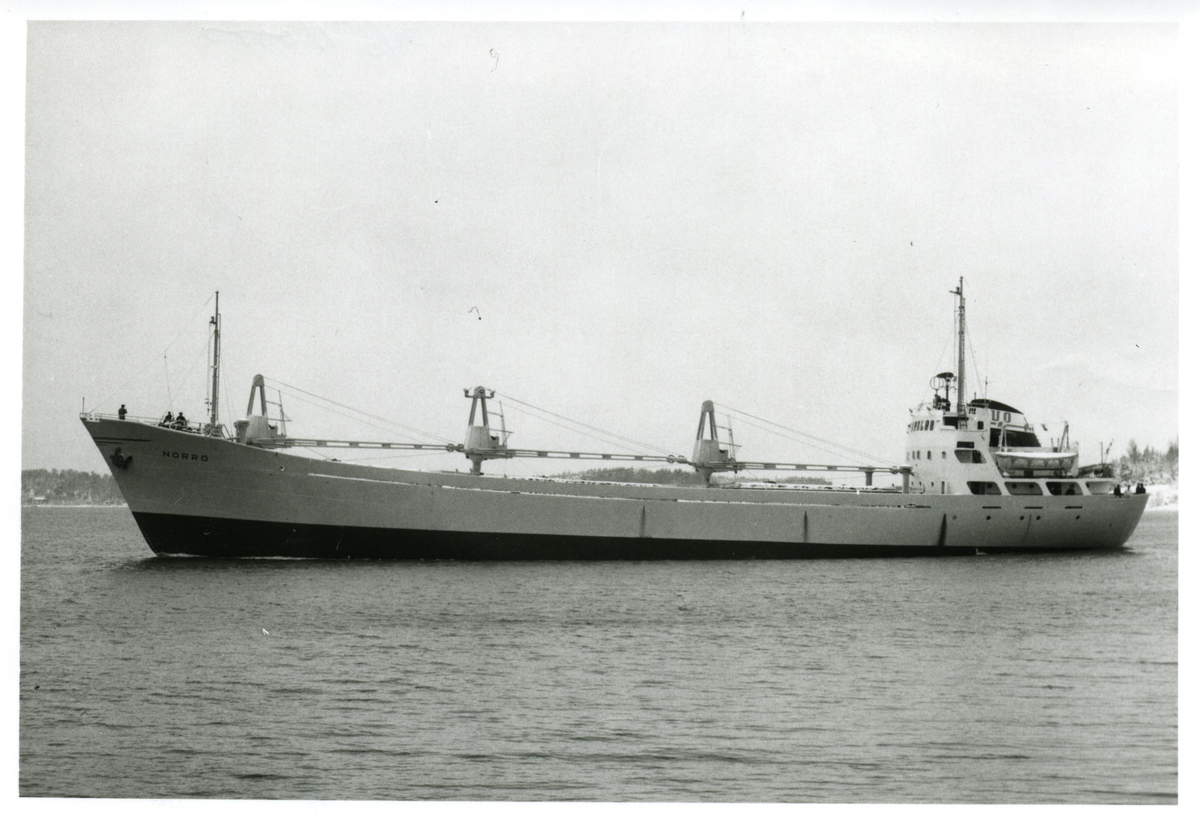 Lastfartyget ms Norrö ägdes av Firma Gustaf Erikson 1959 - 1977. Norrö byggdes om till gastanker LPG 1969