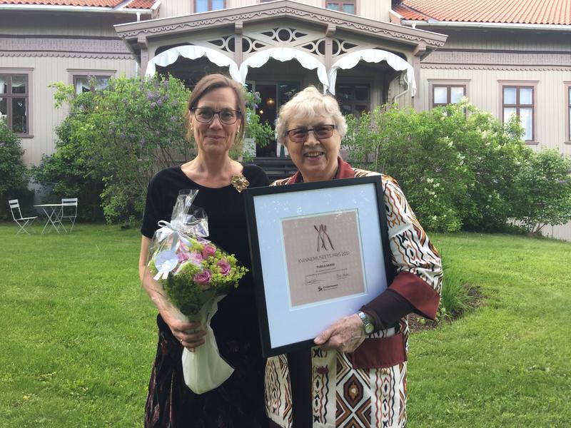 Kvinnemuseets hederspris 2017 til Torild Skard