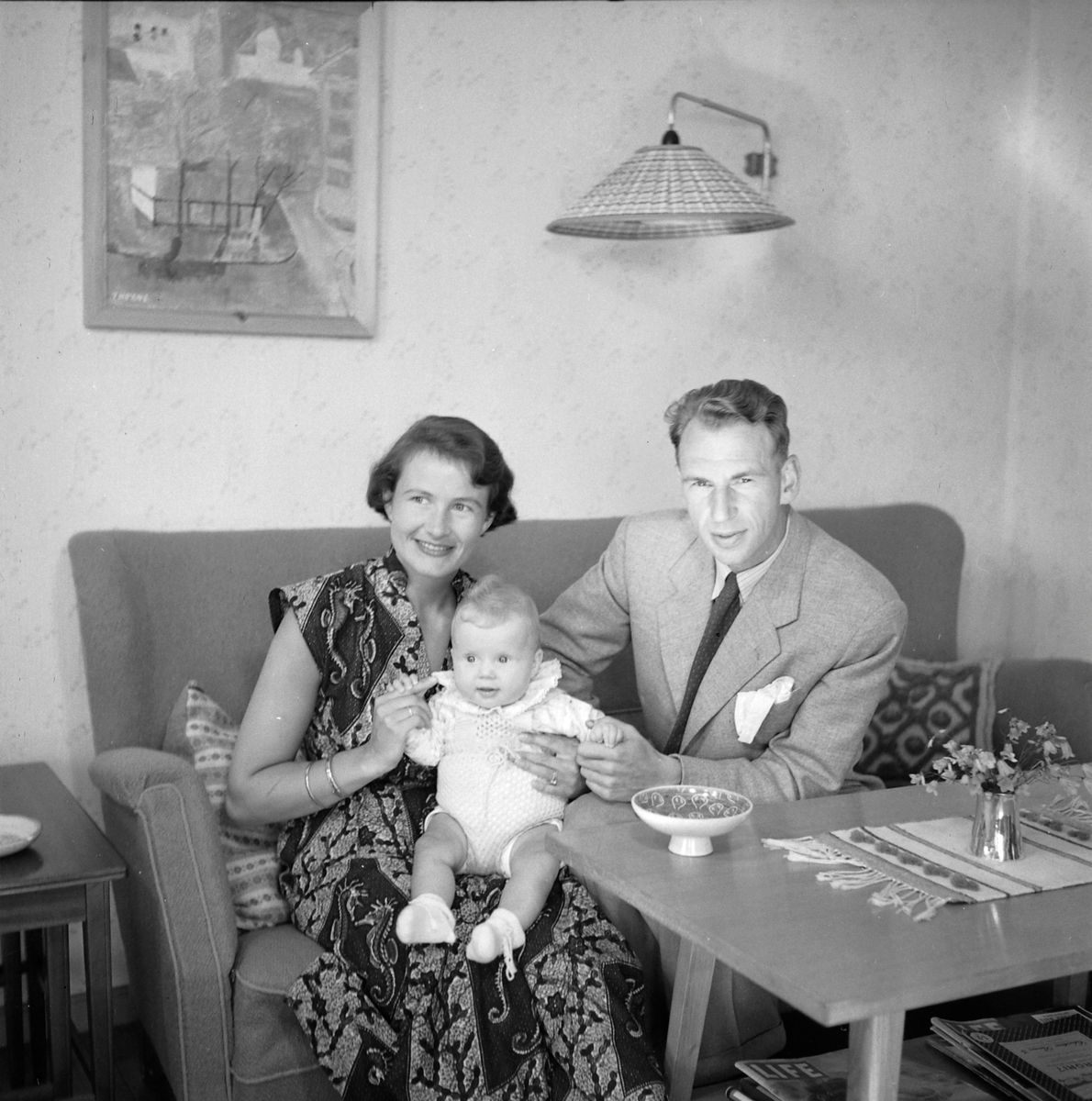 Chr. Ellingsen med frue og barn