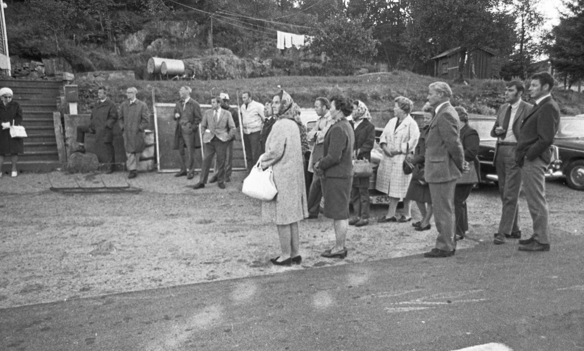 Møter i Høyre - september 1971. Del 1 av 2. Diverse møter i Haugesund og på Karmøy, inne og ute. Valg.