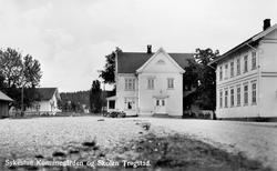 Sykestue Kommunegården og Skolen i Trøgstad.