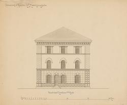 Oppmåling Rosenkrantz gate 7/ Kristian IVs gate [Fasadeoppri