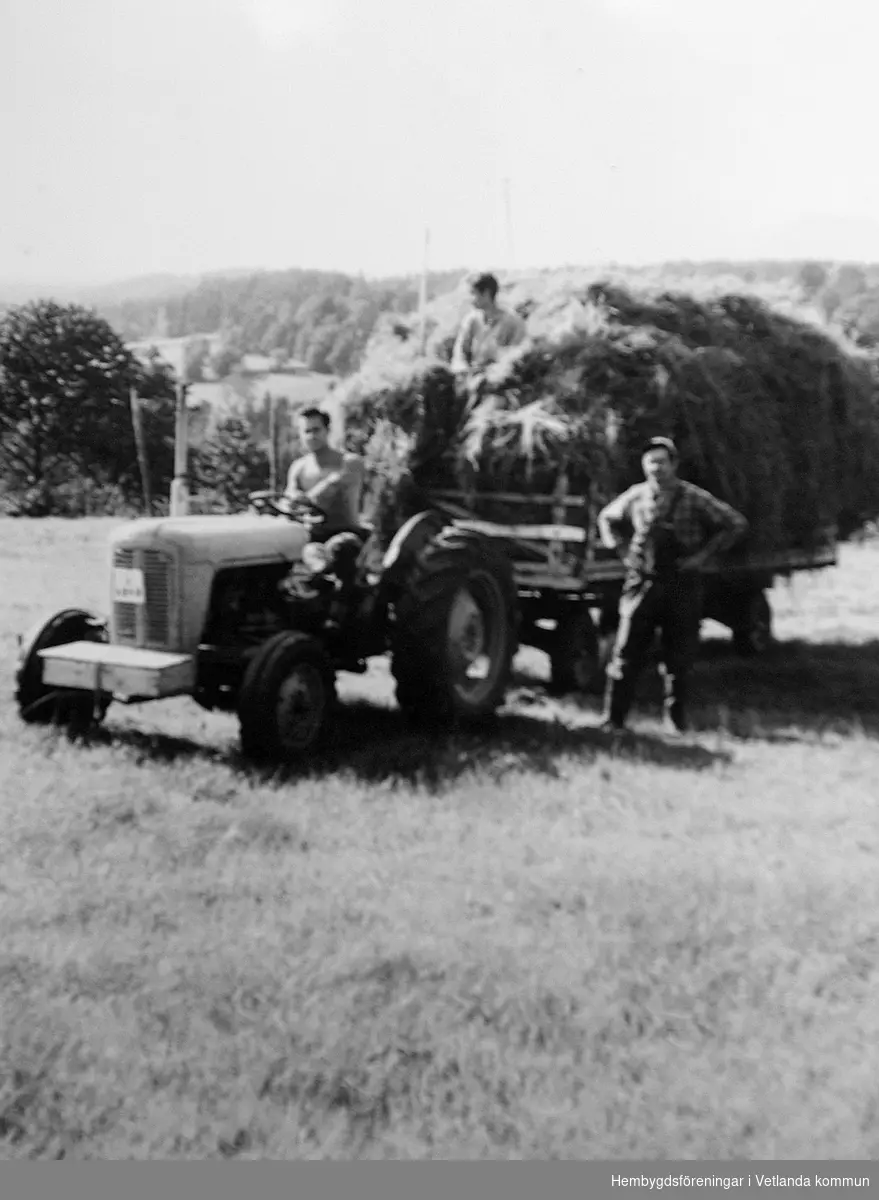 Dagsås Norrgård 3:1
Höbärgning med traktor
