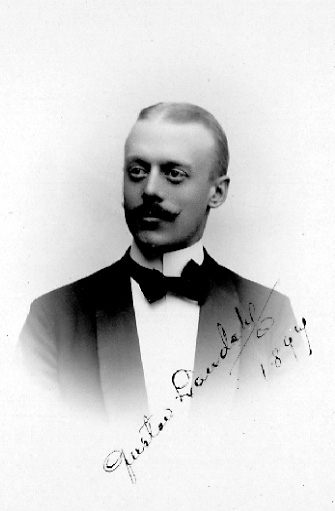 Gustav Landahl år 1897.