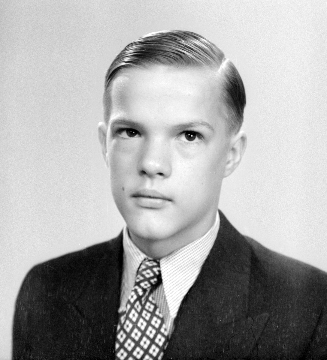 Gustav Lagerby, Gävle. Foto midsommarafton 1950.
