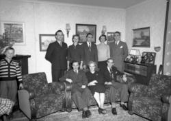 Familiebilder til familien Ohrvik, og viser her familien sam