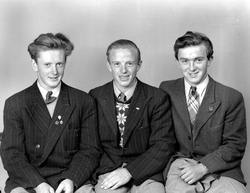 Jarle Fildset, Jørgen Båtnes og Oddmund Løvold. Gruppebilde 