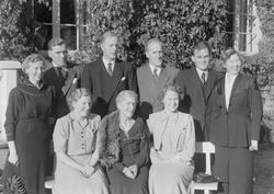 E. Hørgård med familie