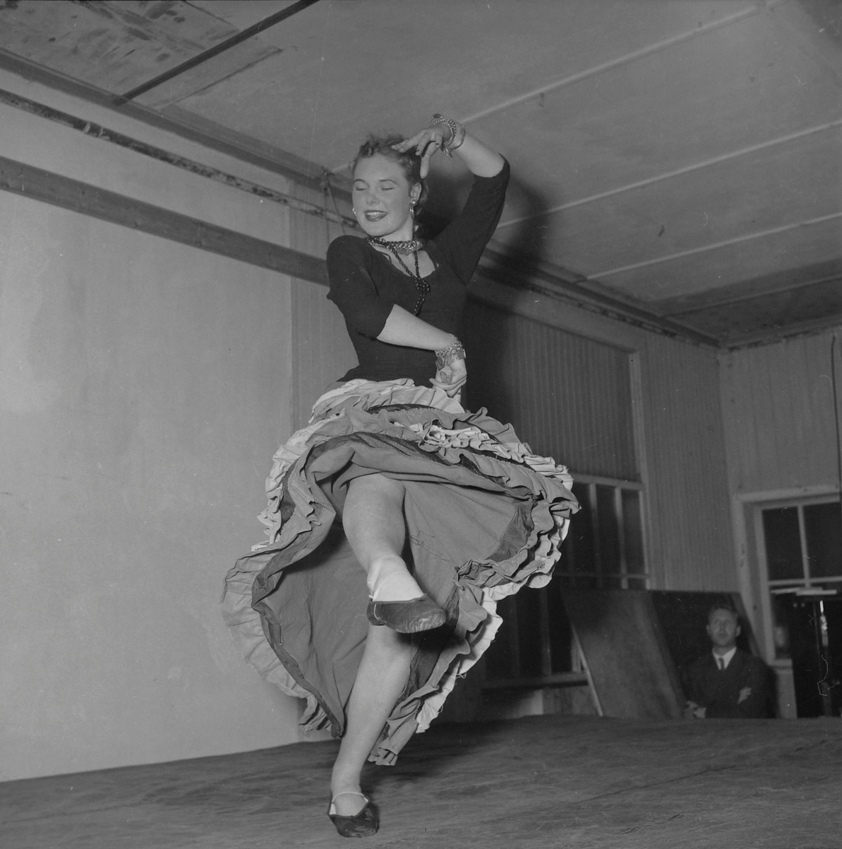 Underholdning for soldater i Øysand leir