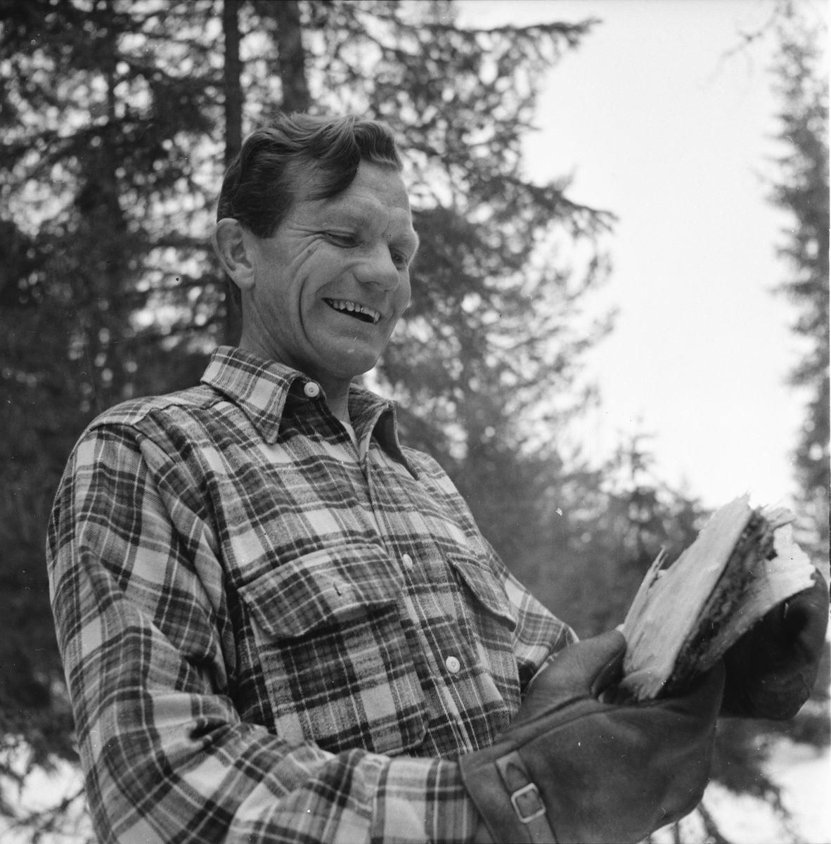 Drivningar på Håsnäs.
Josef Lindberg.
Söderala april- 1956