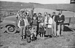 Gruppebilde. Personer på tur