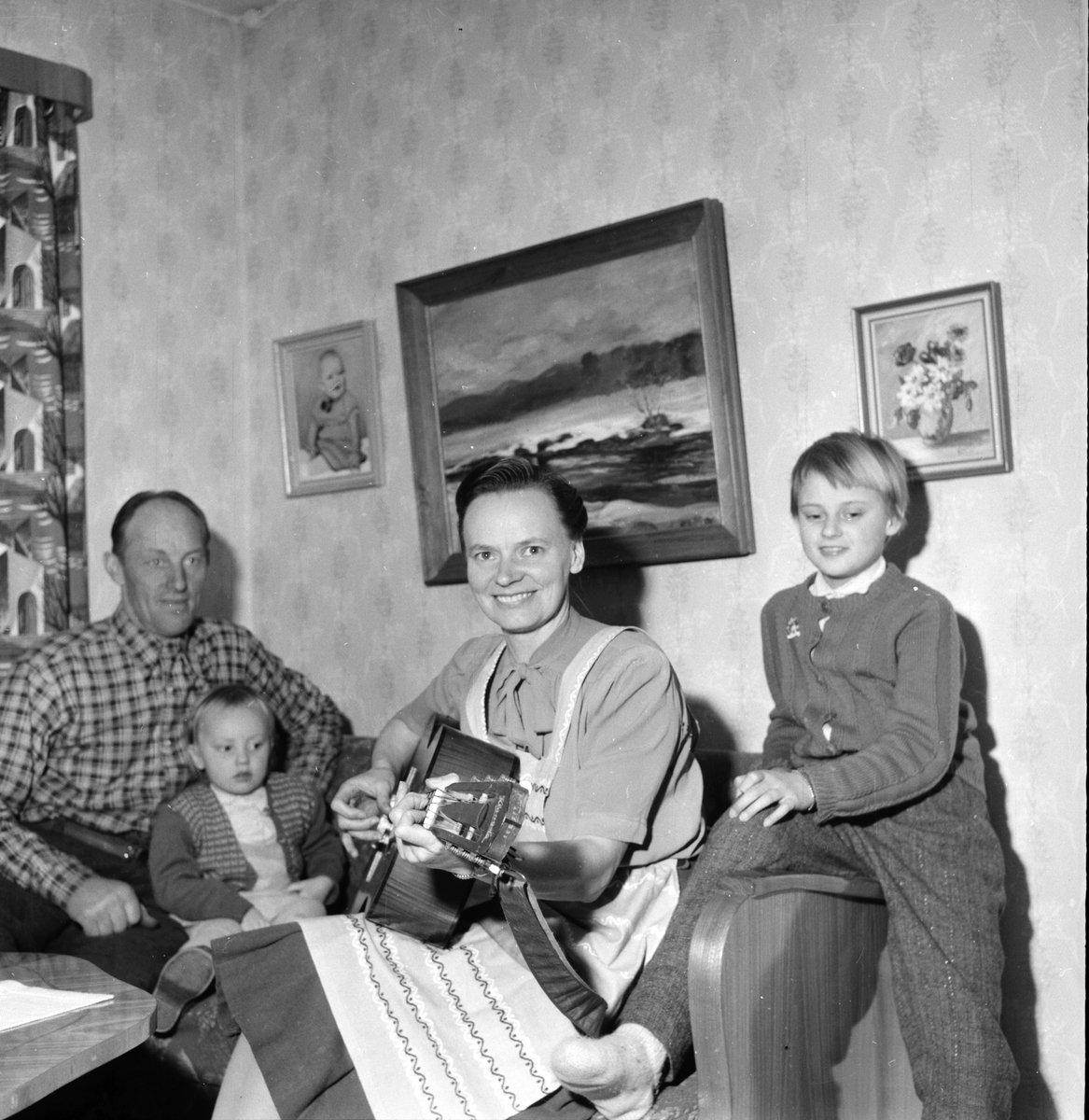 Olle Wiklund. Klovheden,Bynäs
30/6-1960