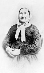 Portrett av Karen Lorentze Jarmann Dircks (f. ca 1804) , gif