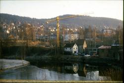 Fotografier fra byggeprosessen til Teknisk museums bygg på K