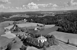 Spydeberg kirke og skole.