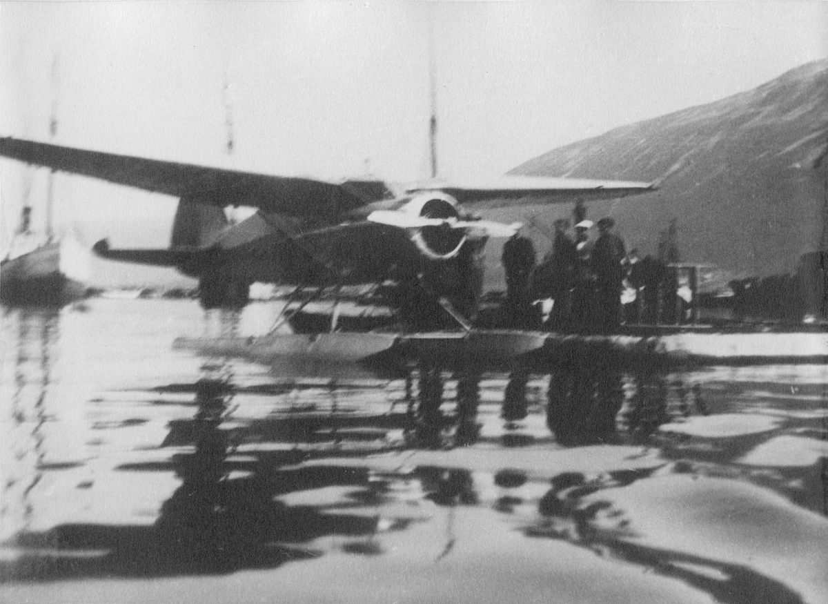 Luftruten Tromsø - Kirkenes 1938.