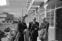 På verandaen til Alexandra Hotell i Molde.