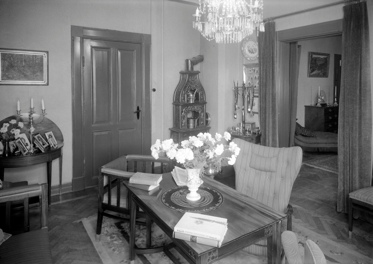 Interiør hos Henrik Bauck i Arkitekt Christies gate 8