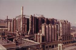 Absorbsjonsanlegg, fra tak på B 83.