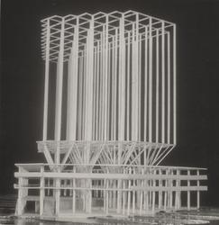 Tostrupgården - forslag til ny bygning [Fotografi]