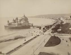 Nice - La Promenade des Anglais a vol d'oiseau [Fotografi]