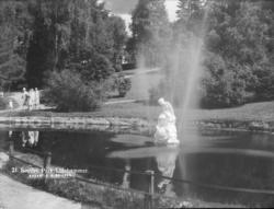 "Leda med Svanen" i Søndre park i Lillehammer.