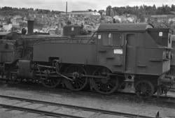 Damplokomotiv type 32a nr. 407, hensatt i Lodalen. i Oslo.