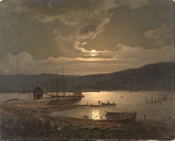 Fra Festningsbryggen [Sjømotiv]