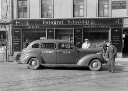 Ny DeSoto drosje til E. Lindseth levert av Matheson Brun & N