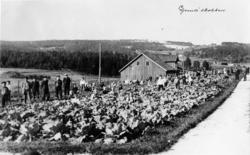Skien skolekorps, Gimsøy ca. 1936.