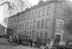 Sagene Politistasjon. Eksteriør. Oktober 1946