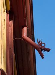 Fra Friluftsmuseet på Glomdalsmuseet, Elverum, Hedmark. Muse